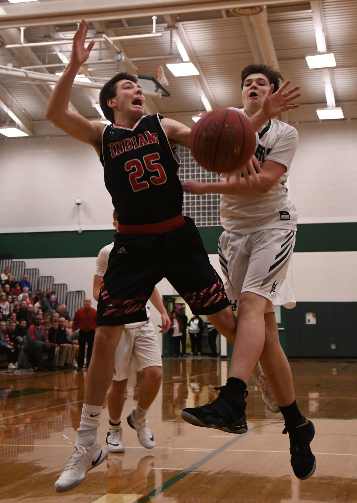 Glens Falls vs Hudson Falls boys basketball